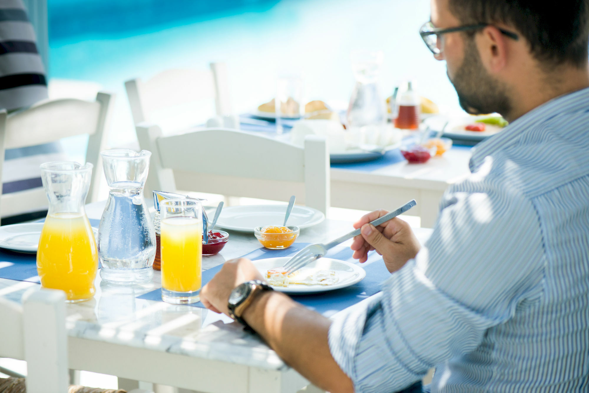 Mouras Resort Livadi  Eksteriør bilde